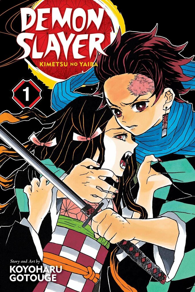 Manga Demon slayer vol 1 cena un informācija | Komiksi | 220.lv