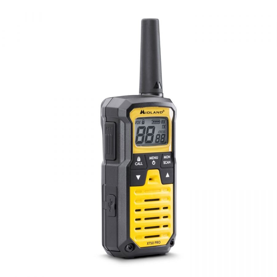 Rācija Midland XT50 PRO Hobby & Work Twin Walkie Talkie cena un informācija | Rācijas | 220.lv