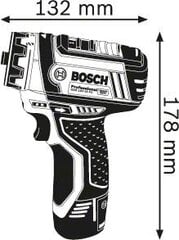Akumulatora skrūvgriezis Bosch Professional GSR 12V-15 FC Solo 06019F6004 cena un informācija | Skrūvgrieži, urbjmašīnas | 220.lv
