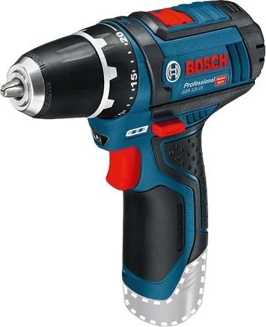 Akumulatora urbjmašīnas - skrūvgriezis Bosch GSR 12V-15 Professional 0601868101 цена и информация | Skrūvgrieži, urbjmašīnas | 220.lv