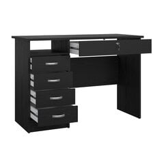 Письменный стол Walden, черный цвет цена и информация | Компьютерные, письменные столы | 220.lv