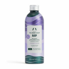 Dušas želeja ķermenim un matiem Sleep Relaxing Lavender & Vetiver (Hair & Body Wash) 200 ml cena un informācija | Dušas želejas, eļļas | 220.lv