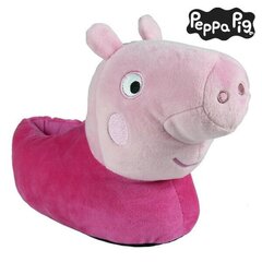 домашними тапочками 3d Peppa Pig Розовый цена и информация | Детские тапочки, домашняя обувь | 220.lv