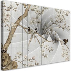 Glezna uz audekla, Putni uz magnolijas koka cena un informācija | Gleznas | 220.lv