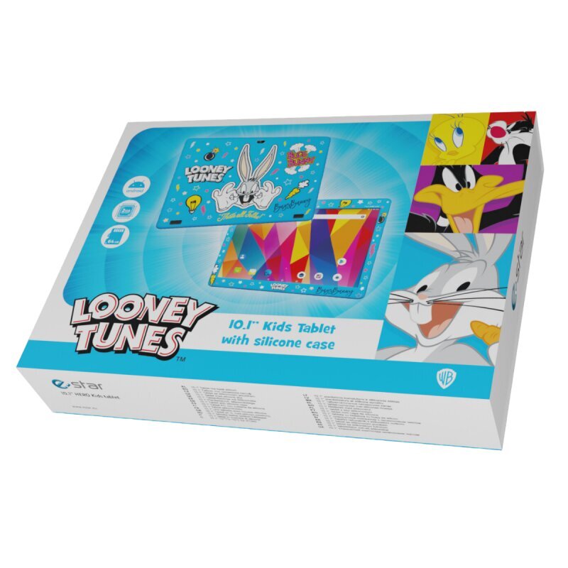 eSTAR 10" HERO Looney Tunes 2/64GB цена и информация | Planšetdatori | 220.lv