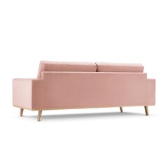 Dīvāns Micadoni Tugela, 236x93x83 cm, rozā cena un informācija | Dīvāni | 220.lv
