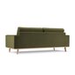Dīvāns Micadoni Tugela, 236x93x83 cm, zaļš cena un informācija | Dīvāni | 220.lv