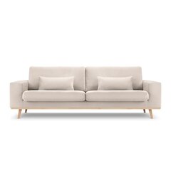 Dīvāns Micadoni Tugela, 236x93x83 cm, smilškrāsas cena un informācija | Dīvāni | 220.lv