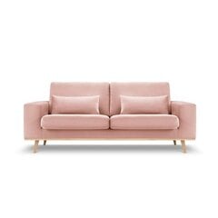 Dīvāns Micadoni Tugela, 199x93x83 cm, rozā cena un informācija | Dīvāni | 220.lv