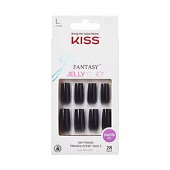 Gēla nagi Gel Fantasy Jelly Color, 28 gab. cena un informācija | KISS Smaržas, kosmētika | 220.lv