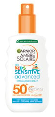 Krēms Kids SPF50 Garnier, 200ml, 3gab cena un informācija | Sauļošanās krēmi | 220.lv