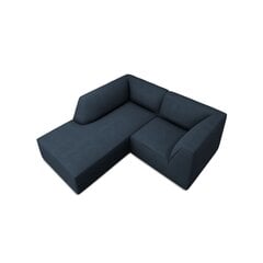 Dīvāns Micadoni Ruby, 186x180x69 cm, zils cena un informācija | Dīvāni | 220.lv