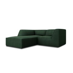 Dīvāns Micadoni Ruby, 186x180x69 cm, zaļš cena un informācija | Dīvāni | 220.lv