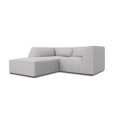 Dīvāns Micadoni Ruby, 186x180x69 cm, pelēks cena un informācija | Dīvāni | 220.lv