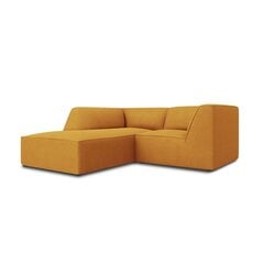 Dīvāns Micadoni Ruby, 186x180x69 cm, dzeltens cena un informācija | Dīvāni | 220.lv