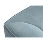 Dīvāns Micadoni Ruby, 186x180x69 cm, zils cena un informācija | Dīvāni | 220.lv