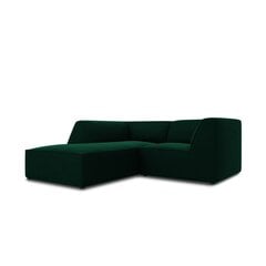 Dīvāns Micadoni Ruby, 186x180x69 cm, zaļš cena un informācija | Dīvāni | 220.lv