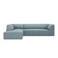 Dīvāns Micadoni Ruby, 273x180x69 cm, zils cena un informācija | Dīvāni | 220.lv