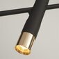 Searchlight galda lampa Cylinder EU31653-1BK cena un informācija | Galda lampas | 220.lv