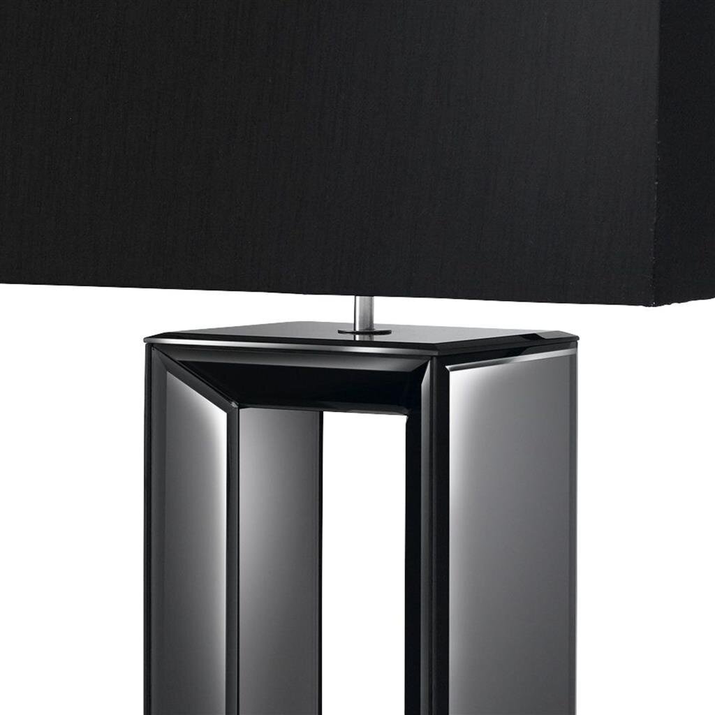 Searchlight galda lampa Mirror EU1610BK цена и информация | Galda lampas | 220.lv