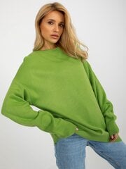Женский светло-зеленый свитер оверсайз цена и информация | Женские кофты | 220.lv