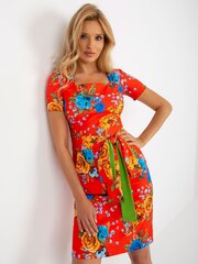 платье lk-sk-505792.20p красное цена и информация | Платья | 220.lv