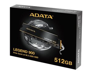 Adata SLEG-900-512GCS cena un informācija | Iekšējie cietie diski (HDD, SSD, Hybrid) | 220.lv