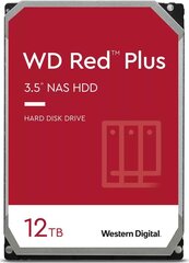 WD Red Plus WD120EFBX cena un informācija | Iekšējie cietie diski (HDD, SSD, Hybrid) | 220.lv