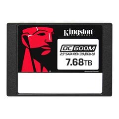 Kingston SEDC600M/7680G цена и информация | Внутренние жёсткие диски (HDD, SSD, Hybrid) | 220.lv