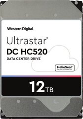 WD HGST Ultrastar He12 HUH721212AL4200 цена и информация | Внутренние жёсткие диски (HDD, SSD, Hybrid) | 220.lv