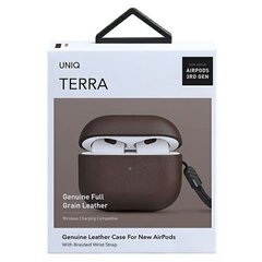 Uniq Terra Geniune Leather AirPods 3 цена и информация | Наушники | 220.lv