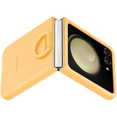 Etui Samsung EF-PF731TOEGWW Z Flip5 apricot Silicone Case with Ring цена и информация | Чехлы для телефонов | 220.lv