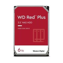 WD NAS WD60EFPX цена и информация | Внутренние жёсткие диски (HDD, SSD, Hybrid) | 220.lv