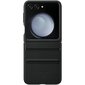 Etui Samsung EF-VF731PBEGWW Z Flip5 czarny|black Flap ECO-Leather Case cena un informācija | Telefonu vāciņi, maciņi | 220.lv