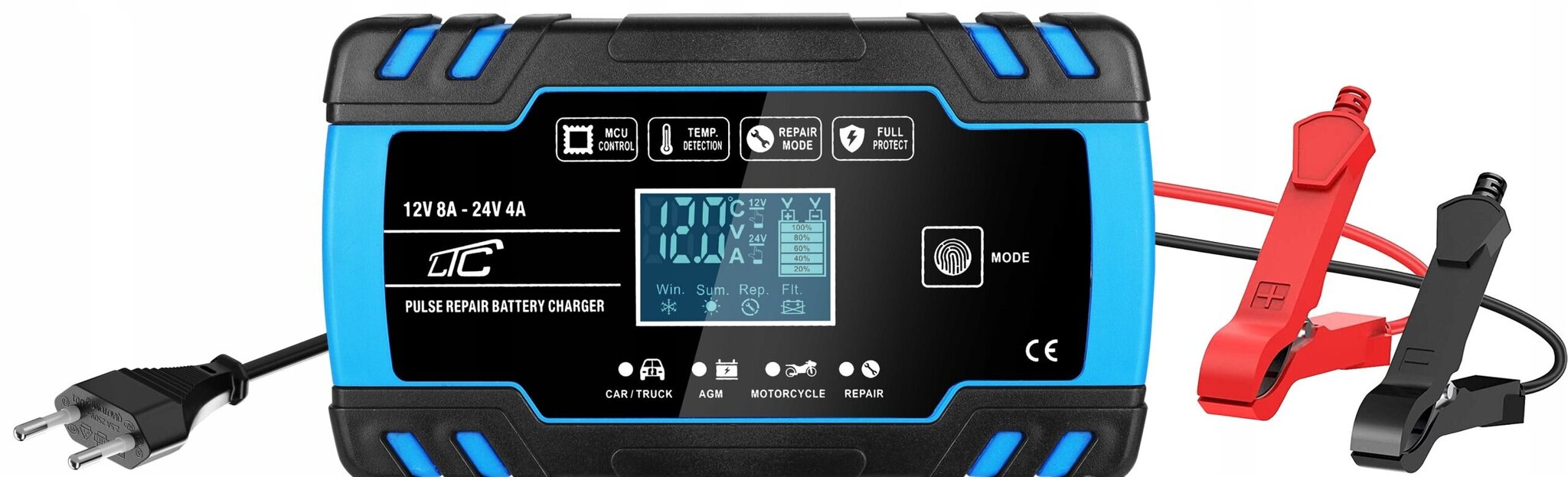 Akumulatora starteris 12V 24V цена и информация | Akumulatoru lādētāji | 220.lv