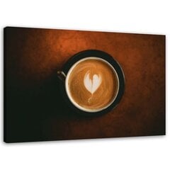Холст, чашка кофе 39,99 цена и информация | Картины | 220.lv