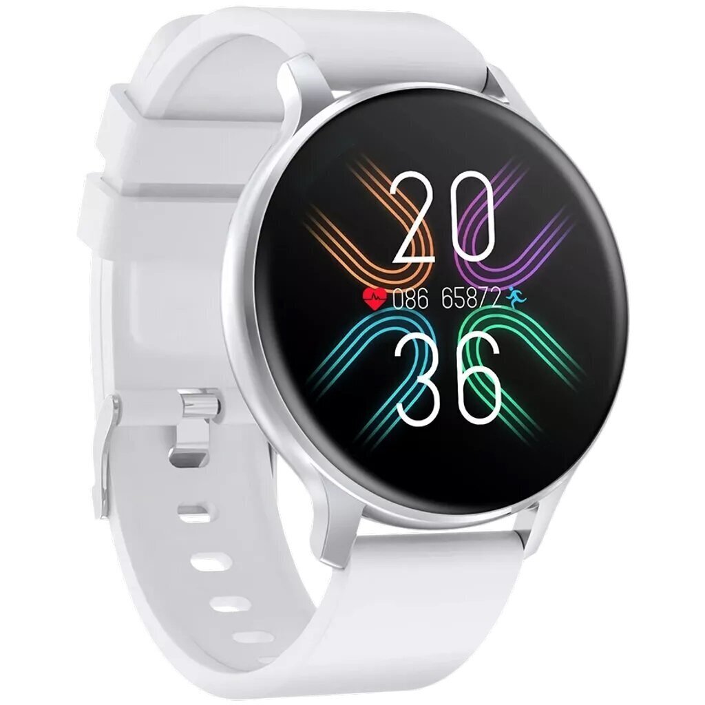 Canyon Badian SW-68 White/Silver cena un informācija | Viedpulksteņi (smartwatch) | 220.lv