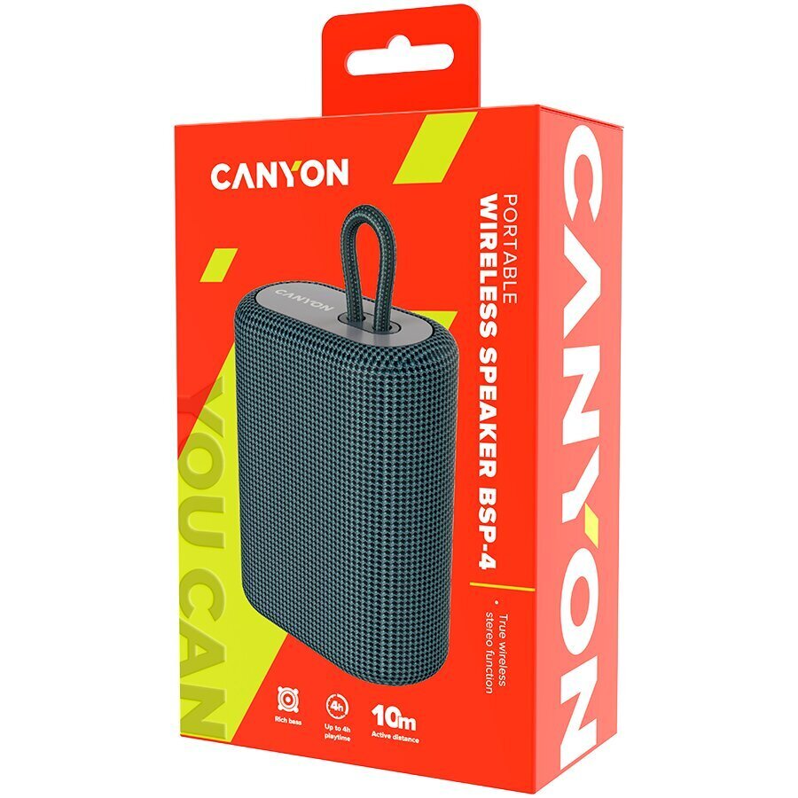 Canyon BSP-4 CNE-CBTSP4DG цена и информация | Skaļruņi | 220.lv