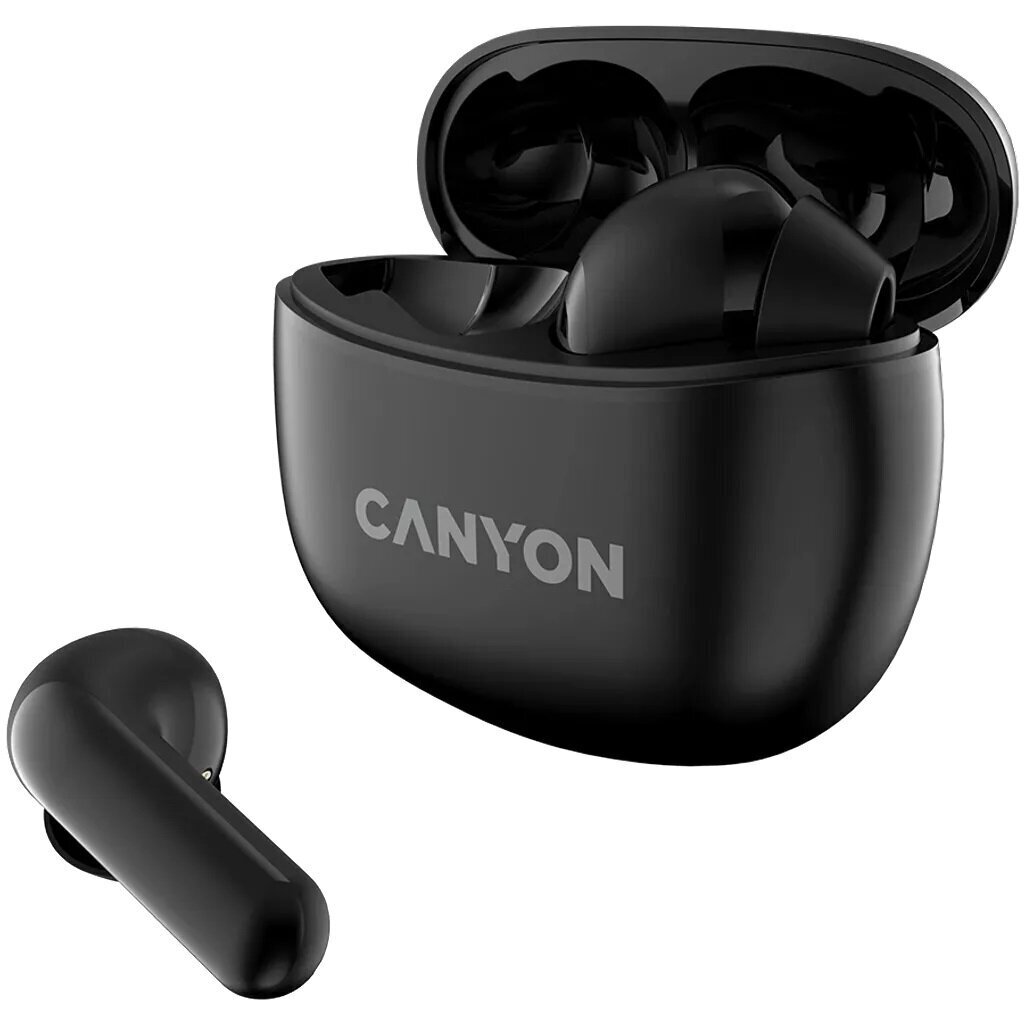 Canyon TWS-5 Black CNS-TWS5B cena un informācija | Austiņas | 220.lv