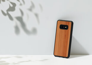 Товар с повреждённой упаковкой. MAN&WOOD SmartPhone case Galaxy S10e cappuccino black цена и информация | Аксессуары для электроники с поврежденной упаковкой | 220.lv