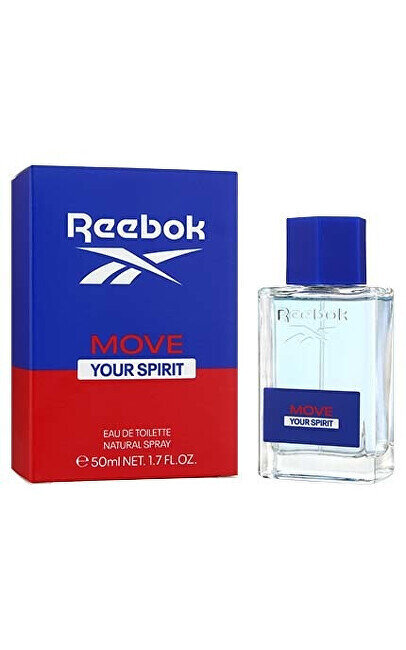 Tualetes ūdens Reebok Move Your Spirit EDT vīriešiem, 50 ml цена и информация | Vīriešu smaržas | 220.lv