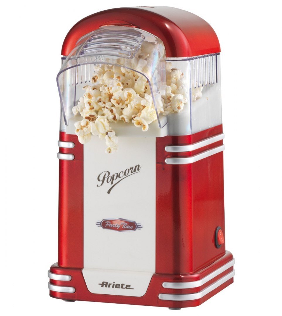 Popkorna aparāts Ariete PopCorn Party Time, 1100 W, zila 