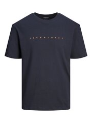Jack&Jones T-krekls zēniem 12237435, zils цена и информация | Рубашки для мальчиков | 220.lv