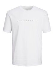 Jack&Jones T-krekls zēniem 12237435, balts цена и информация | Рубашки для мальчиков | 220.lv