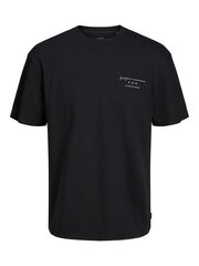 Jack&Jones T-krekls vīriešiem 5715429270358, melns cena un informācija | Vīriešu T-krekli | 220.lv