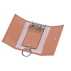 Унисекс кожаный чехол для ключей ZEVENTO-8 цена и информация | Женские кошельки, держатели для карточек | 220.lv