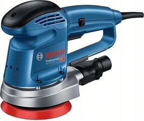 Электрическая эксцентриковая шлифовальная машинка Bosch GEX 34-125 цена и информация | Шлифовальные станки | 220.lv