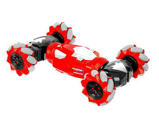Ar žestiem vadāma automašīna + tālvadības pults - sarkana cena un informācija | Rotaļlietas zēniem | 220.lv