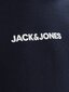 Jack & Jones bērnu sporta krekls 12237402*01, tumši zils/balts 5715425305078 cena un informācija | Zēnu jakas, džemperi, žaketes, vestes | 220.lv