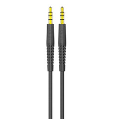 AUX cable mini jack 3.5mm to mini jack 3.5mm Budi, 1.2m (black) цена и информация | Кабели для телефонов | 220.lv